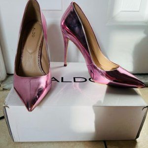 Rose Gold Aldo Pumps